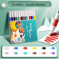 Acrylic Paint Marker Set – Multi-Surface Art & Craft Pens
